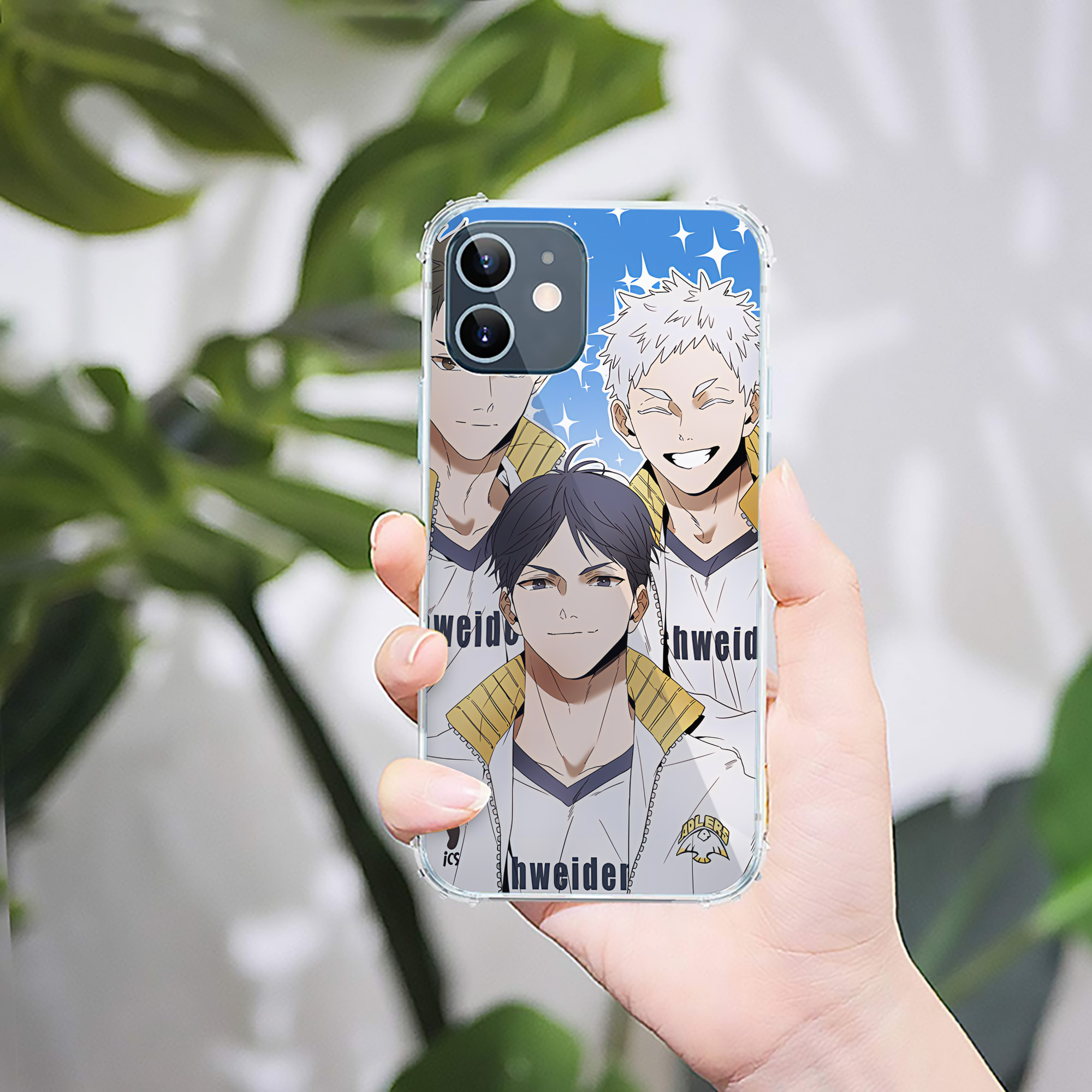 （画像用） ハイキュー!! Haikyu!! 【iPhone 12シリーズ対応】透明スマホケース（クリアソフトケース）